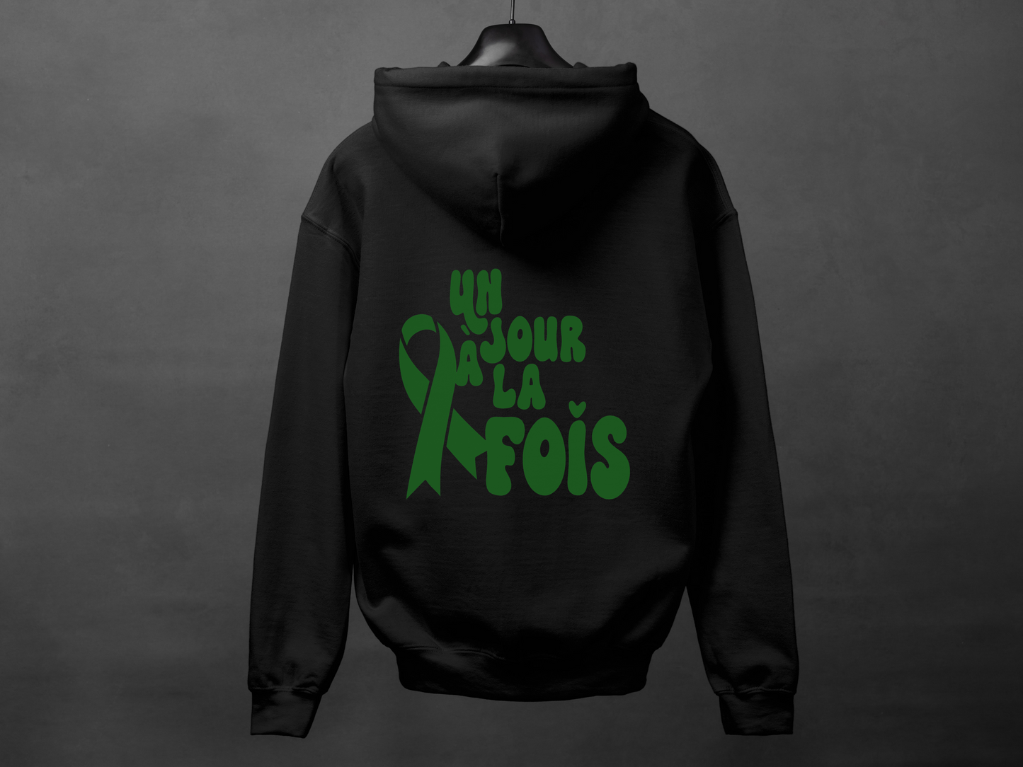 Hoodie unisexe «Un jour à la fois»