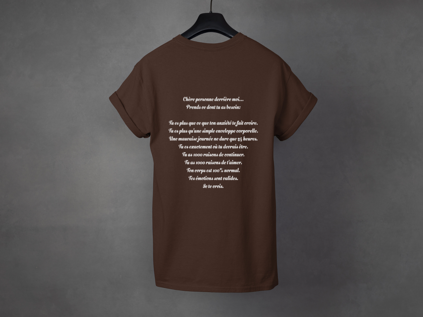 T-shirt unisexe «Be kind»