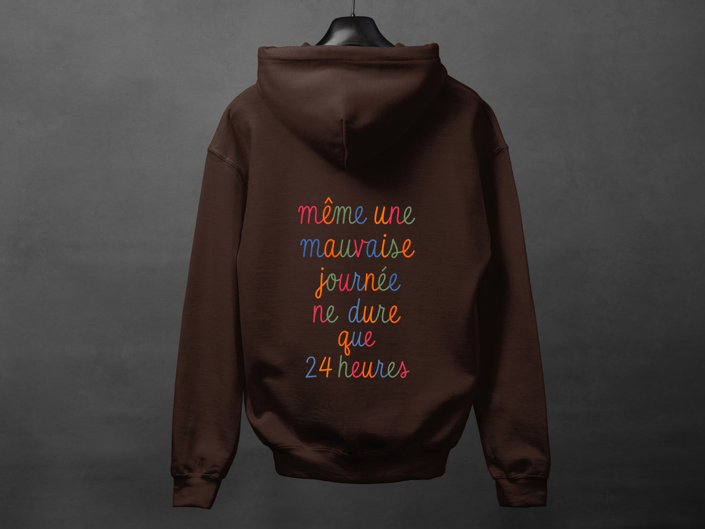 Hoodie unisexe «24 heures»