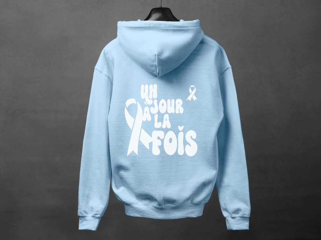 Hoodie unisexe «Un jour à la fois»