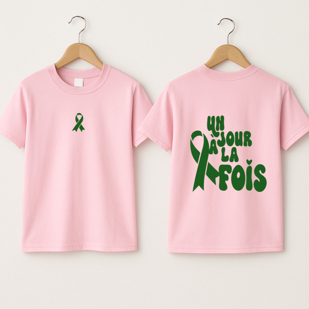 T-shirt bébé « Un jour à la fois »