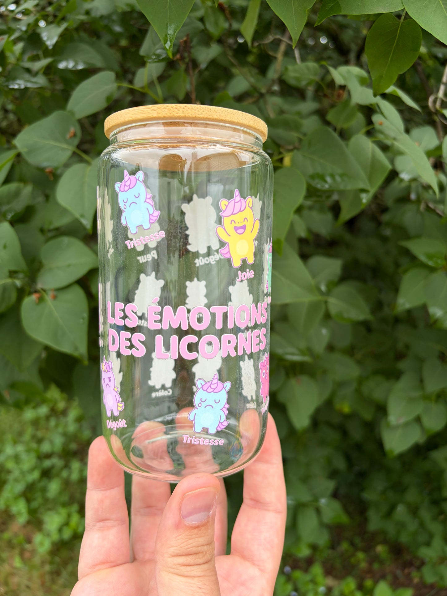 Tasse « everyday » Émotions licornes