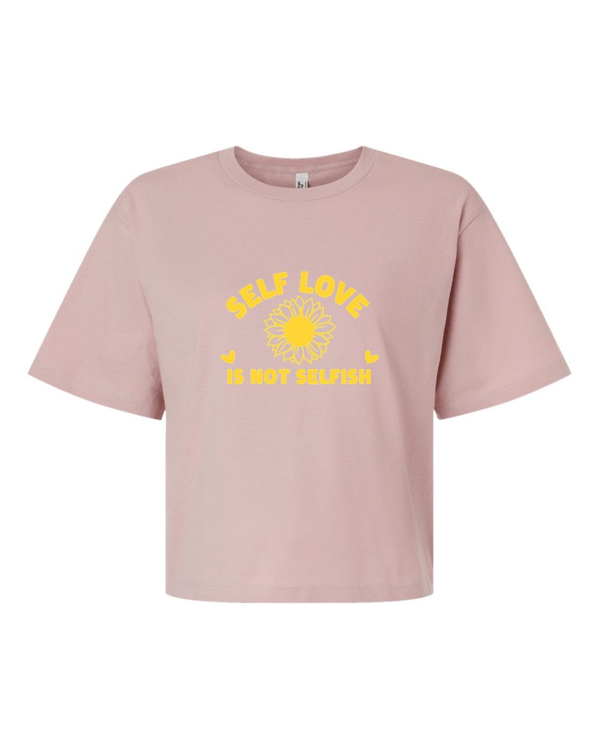 T-shirt court « Self love is not selfish »