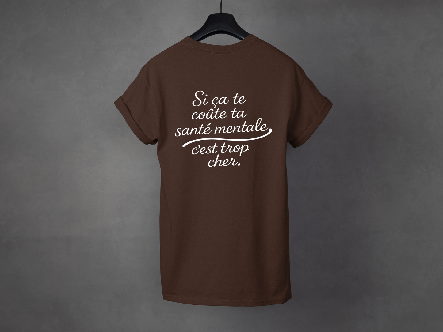 T-shirt unisexe «Santé mentale»