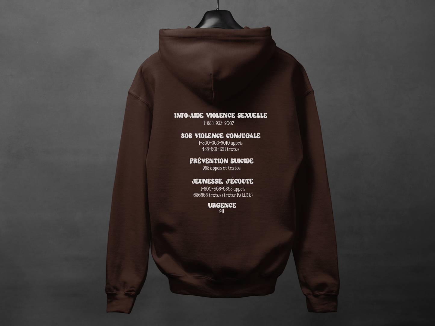 Hoodie unisexe «You matter»