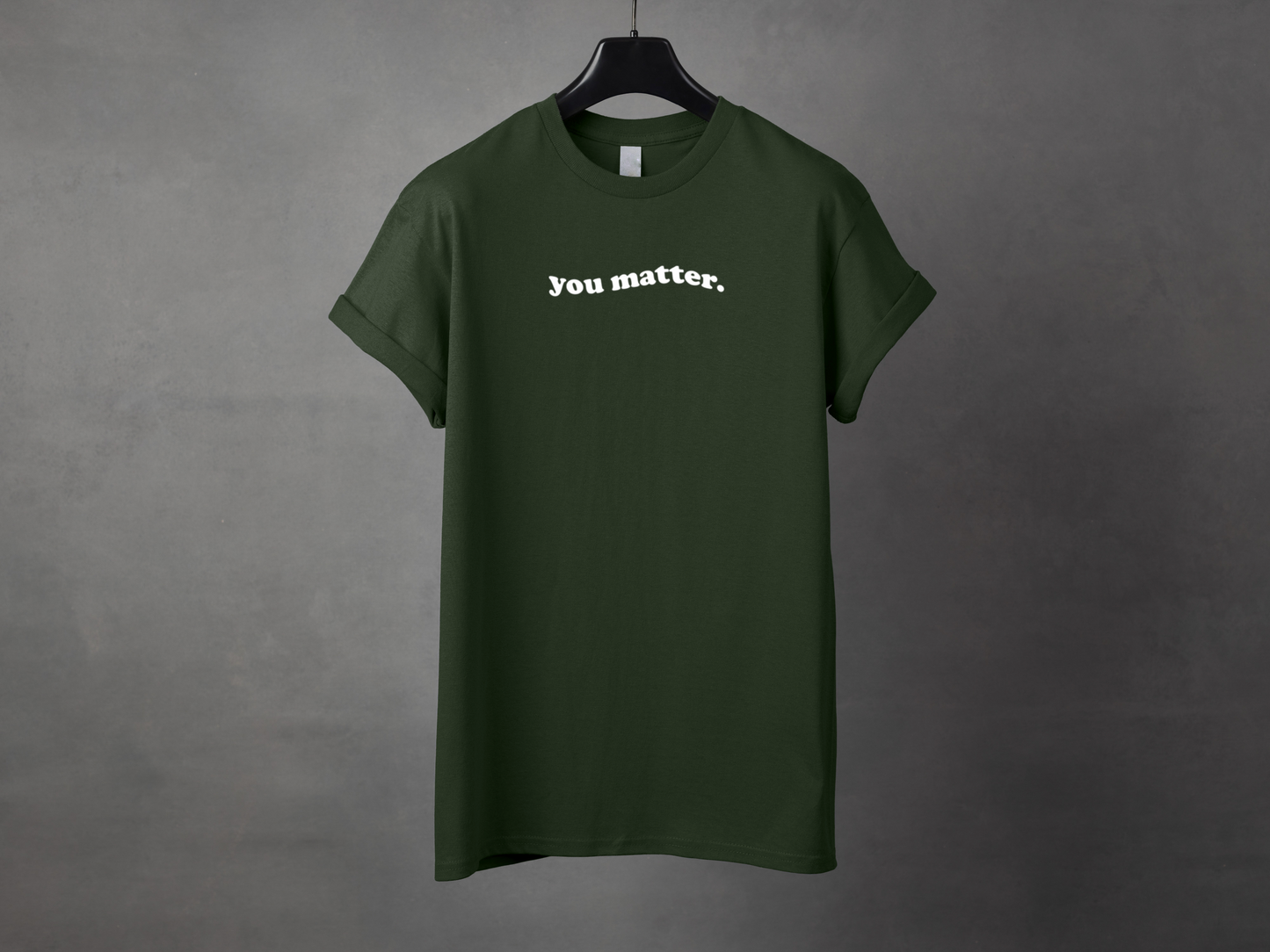 T-shirt unisexe «You matter»