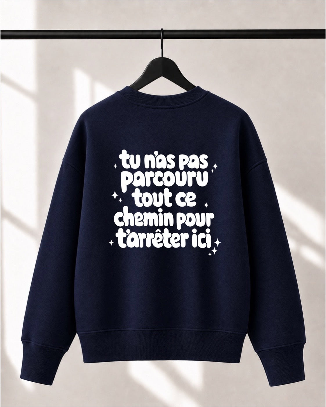 Crewneck Lusso unisexe «Chemin»