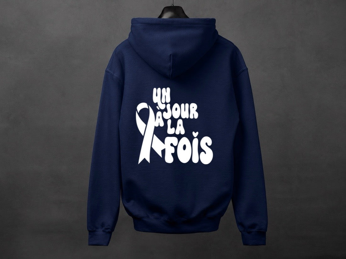 Hoodie unisexe «Un jour à la fois»
