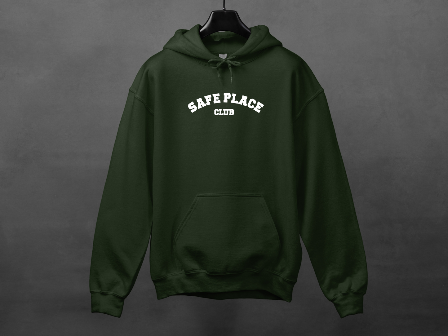 Hoodie unisexe «Safe place club»