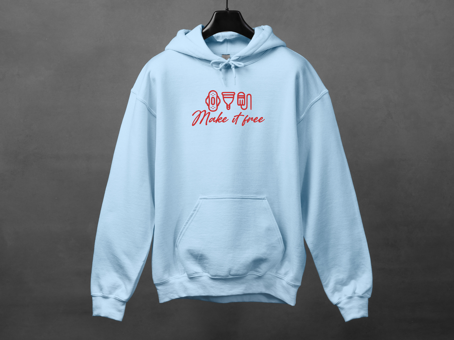 Hoodie unisexe «Make it free»