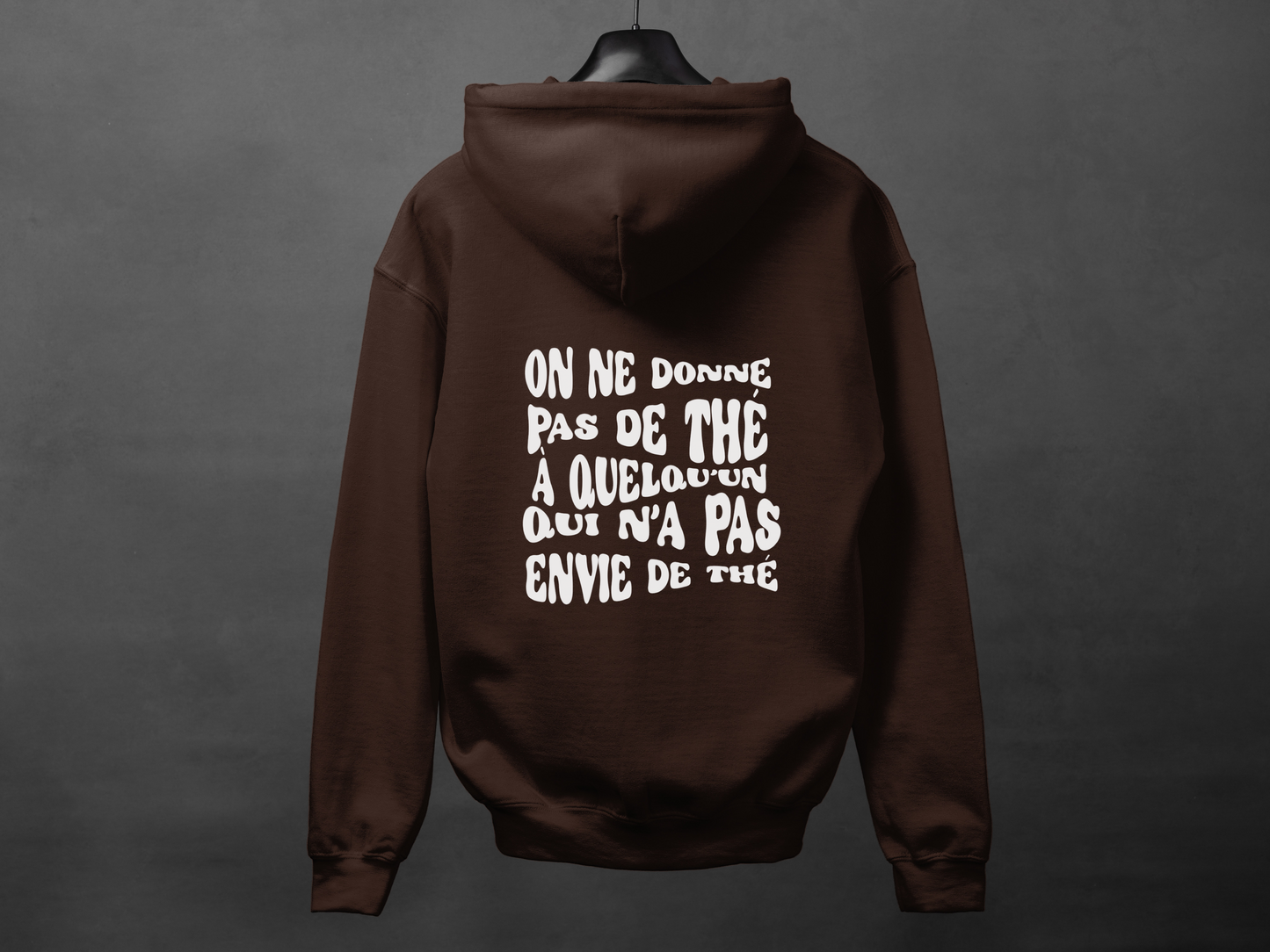 Hoodie unisexe «Consen-thé-ment»