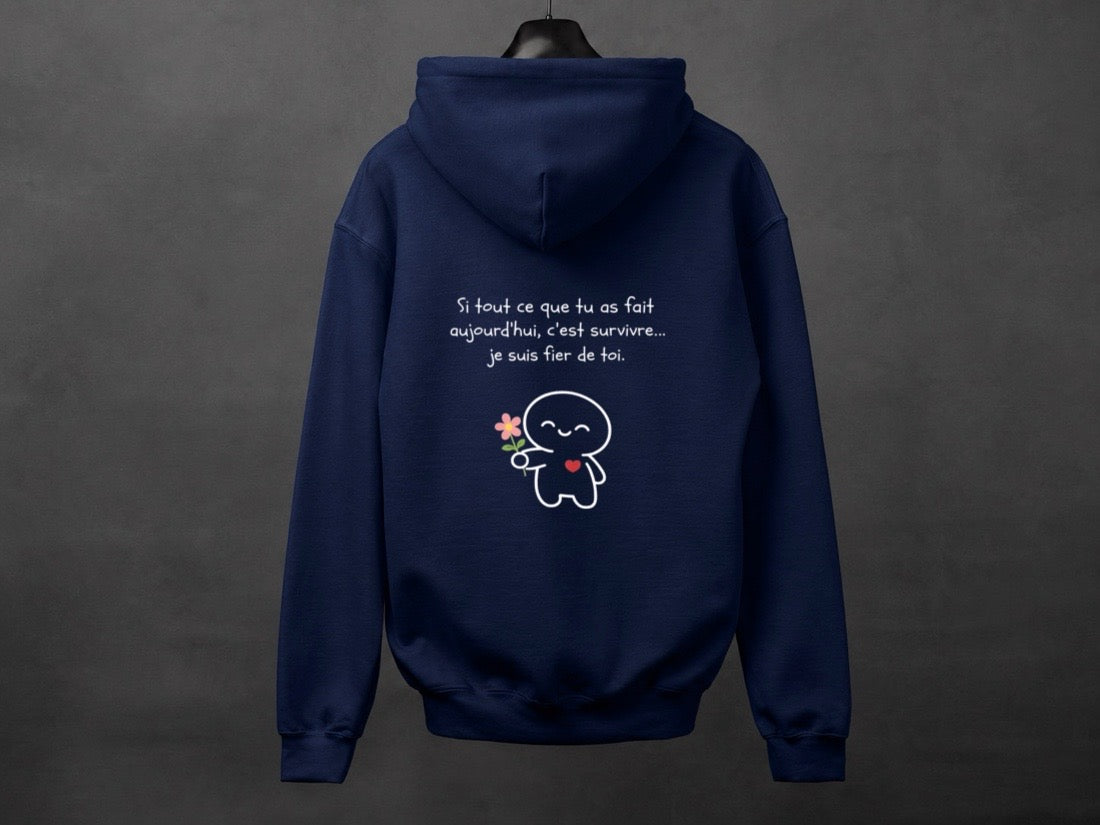 Hoodie unisexe «Aujourd'hui»