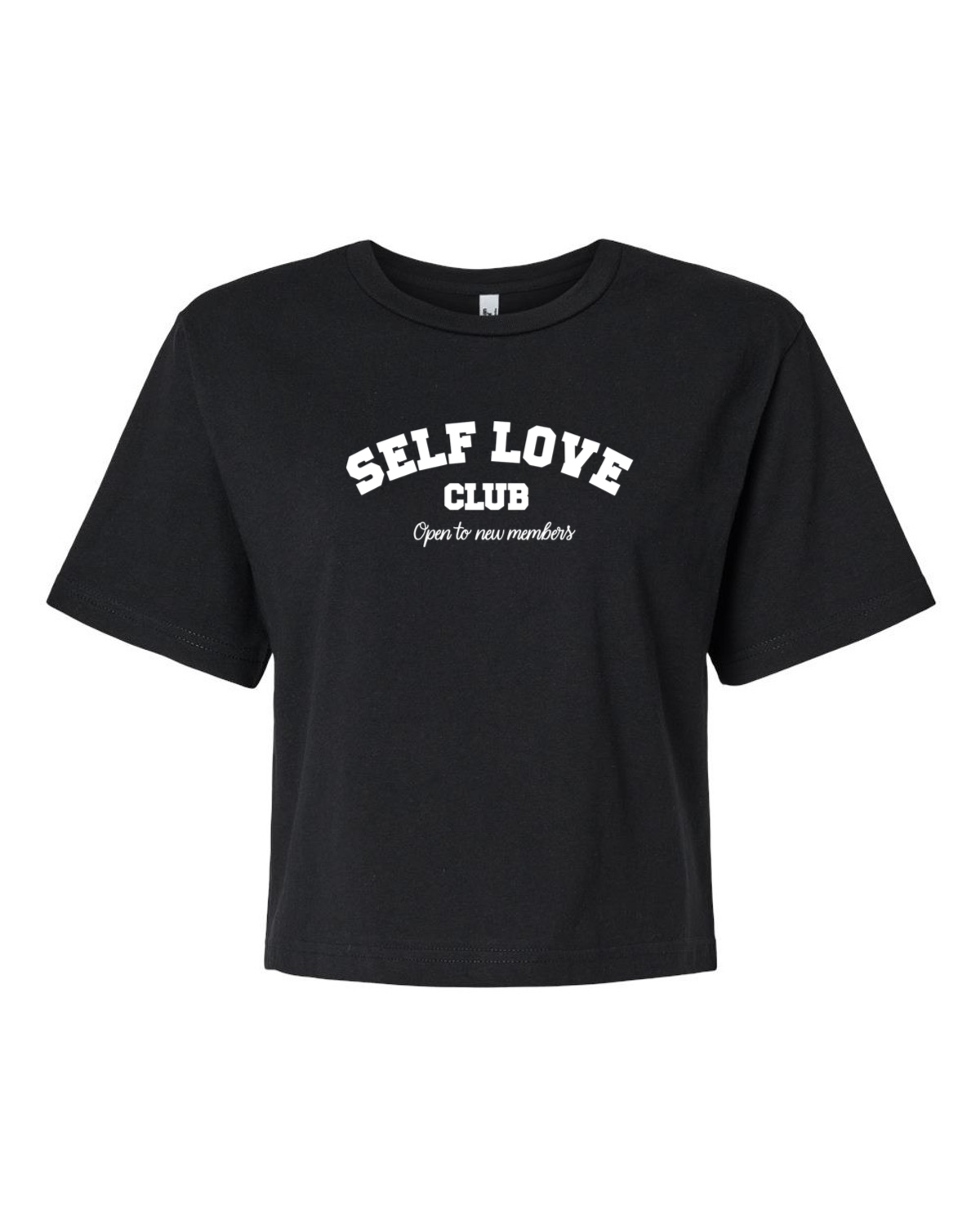T-shirt court « Self love club »