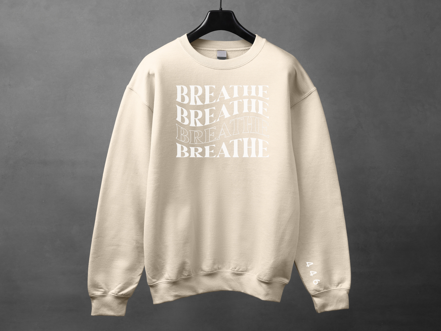Crewneck unisexe «Breathe»