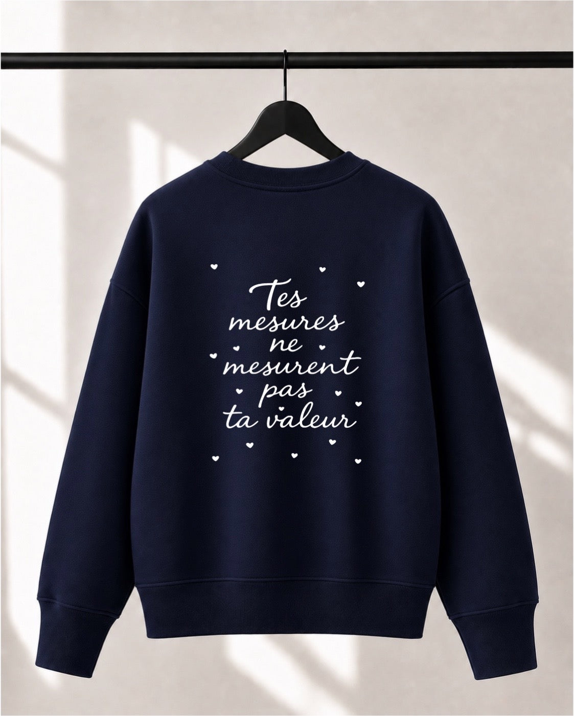 Crewneck Lusso unisexe «Mesures»