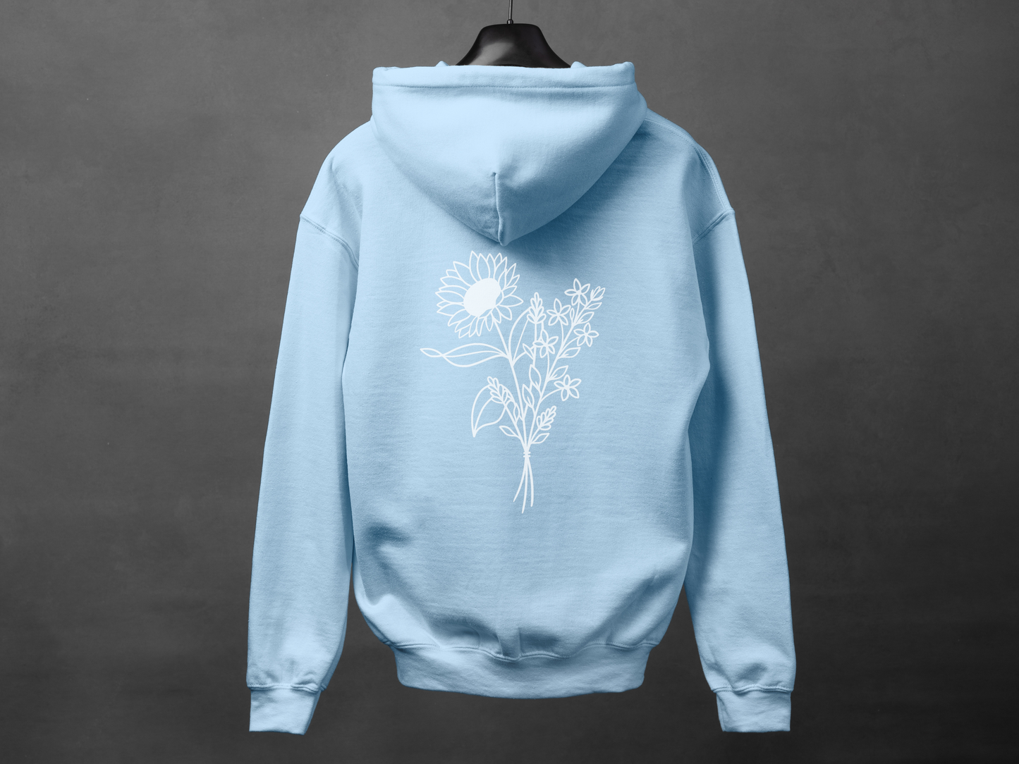 Hoodie unisexe «I can buy myself flowers»