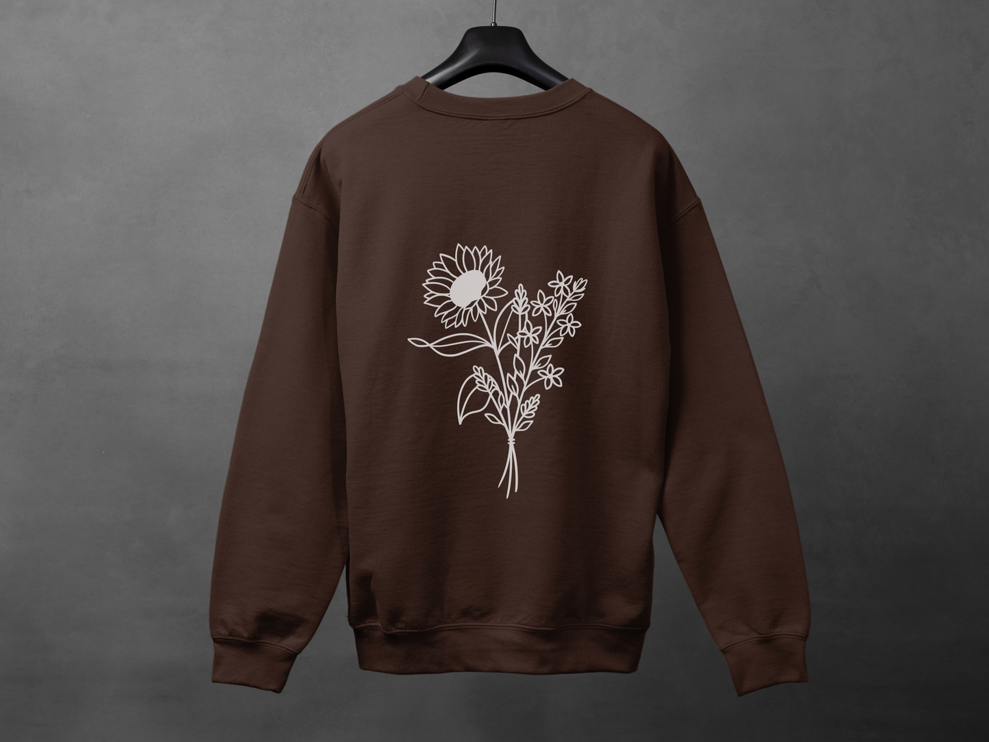 Crewneck unisexe «I can buy myself flowers»