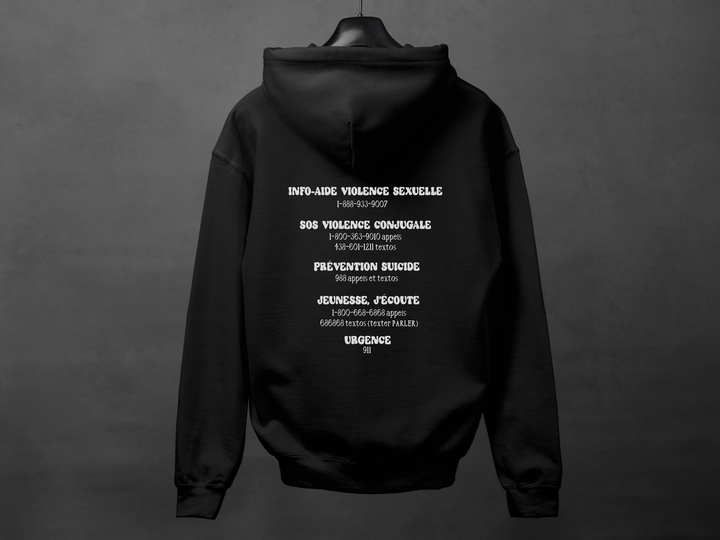 Hoodie unisexe «You matter» Friperie