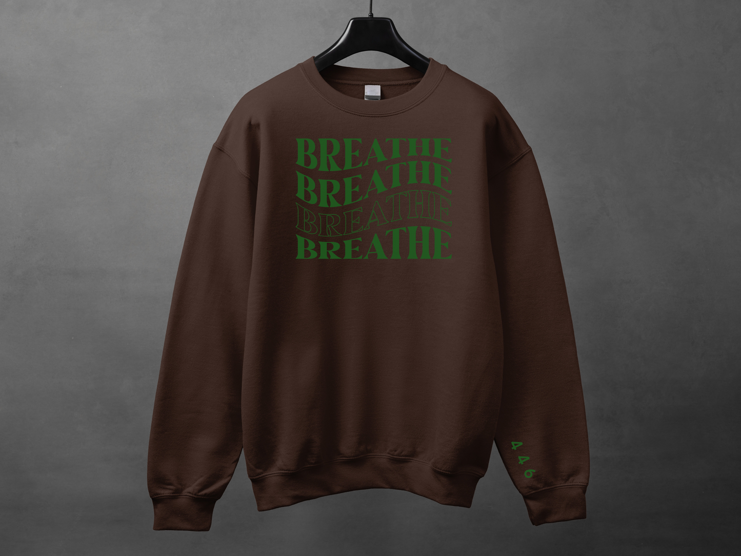 Crewneck unisexe «Breathe»