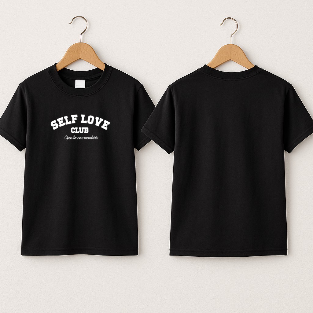 T-shirt bébé « Self love club »