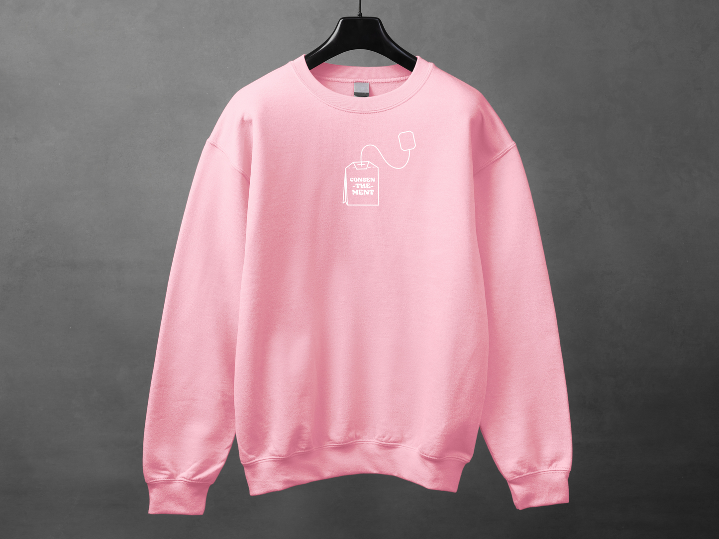 Crewneck unisexe «Consen-thé-ment»