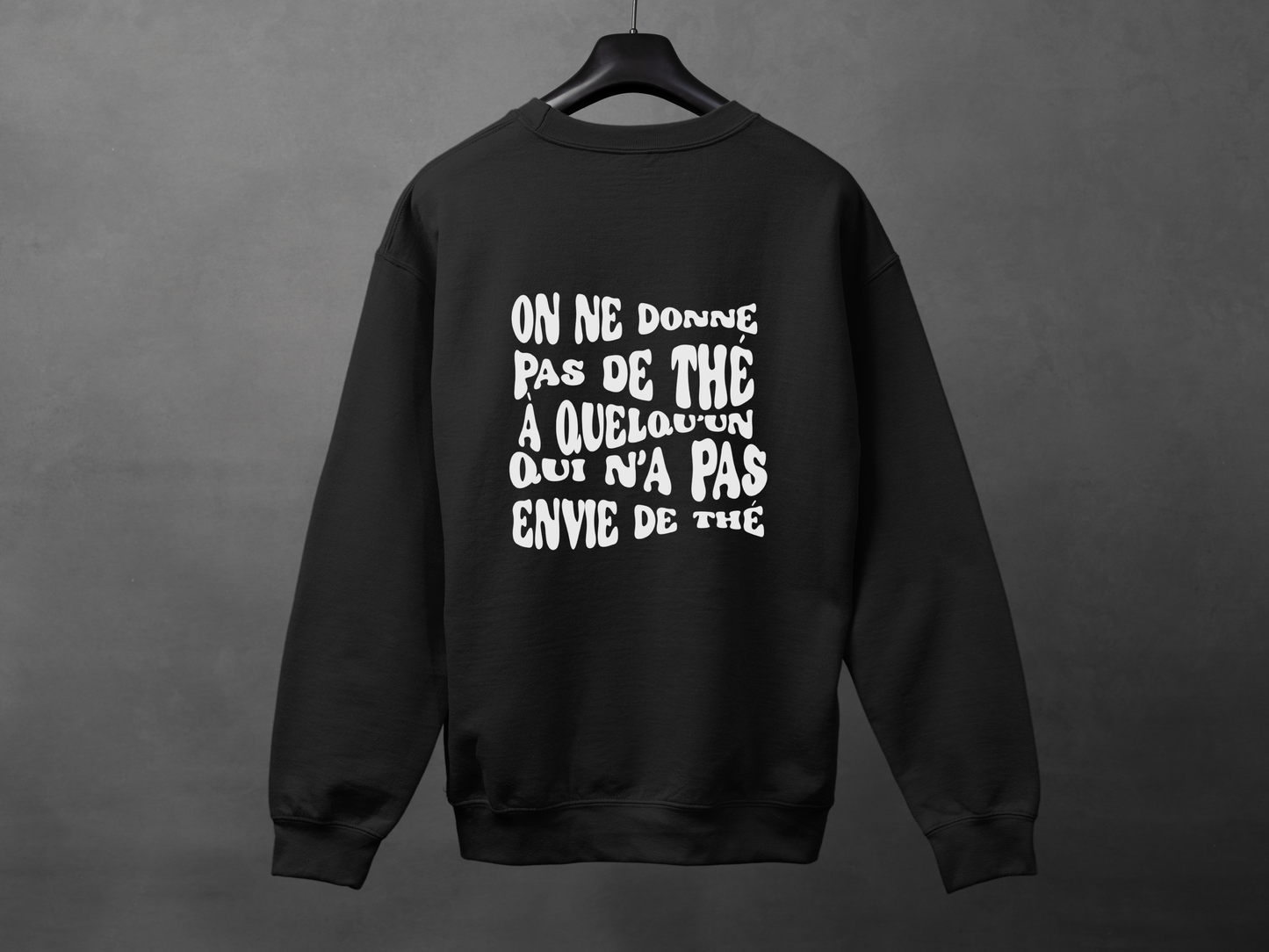Crewneck unisexe «Consen-thé-ment»