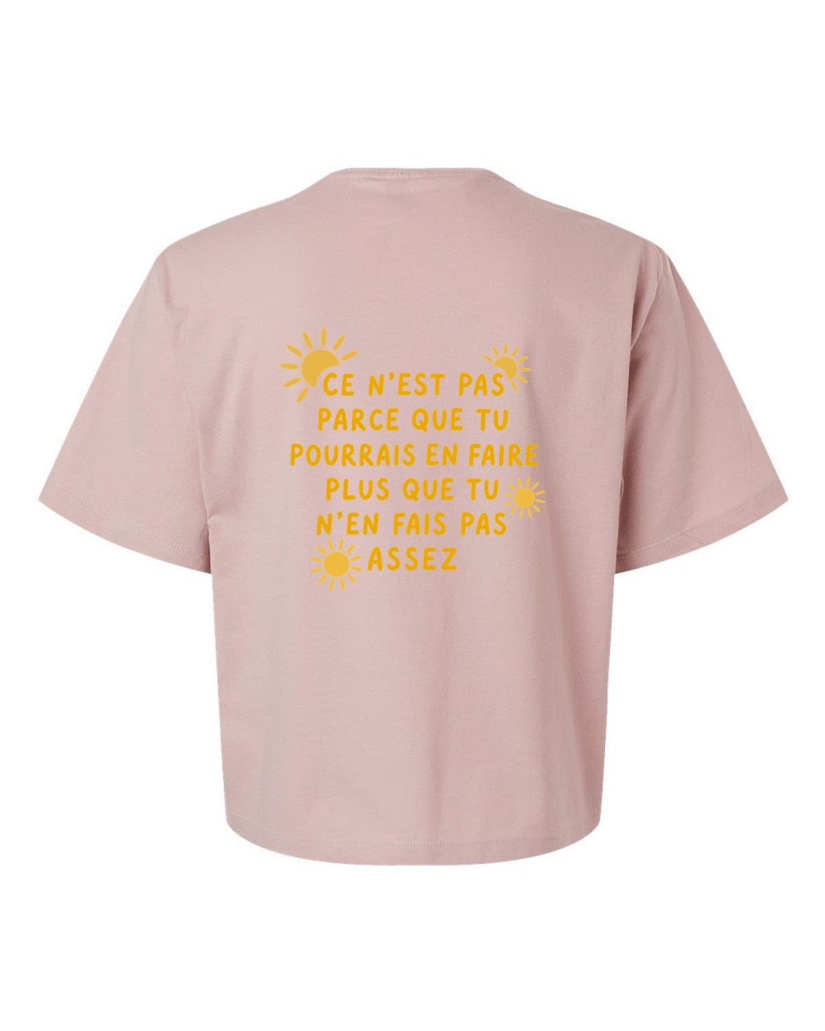 T-shirt court «Suffisant»