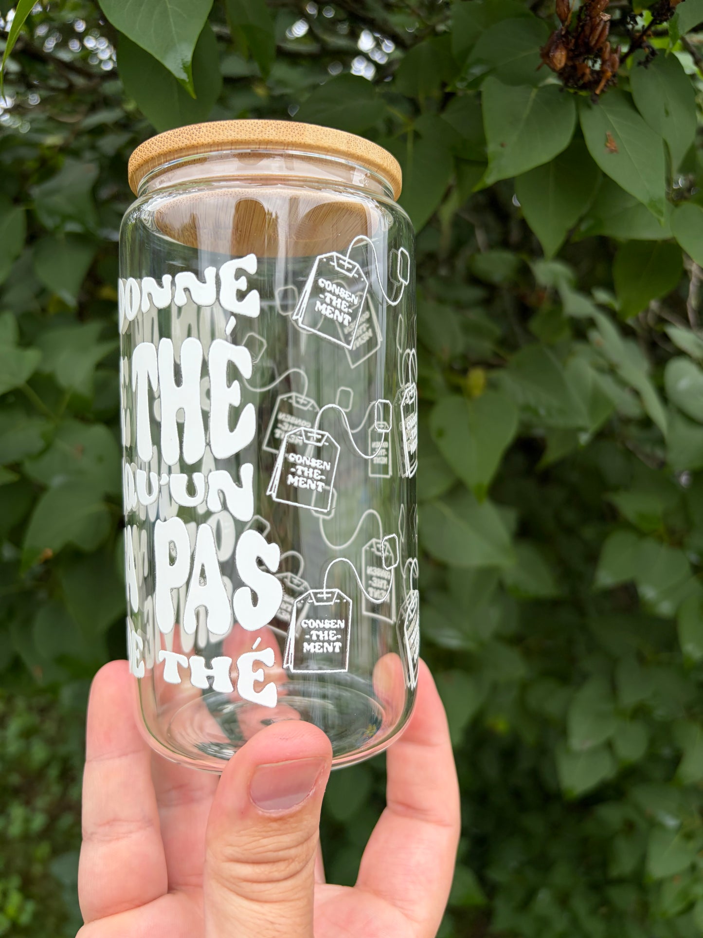 Tasse « everything » Consen-thé-ment