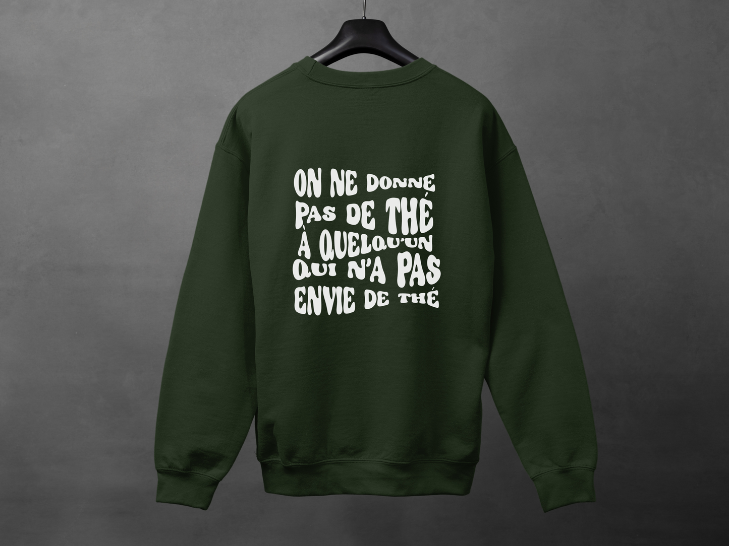 Crewneck unisexe «Consen-thé-ment»