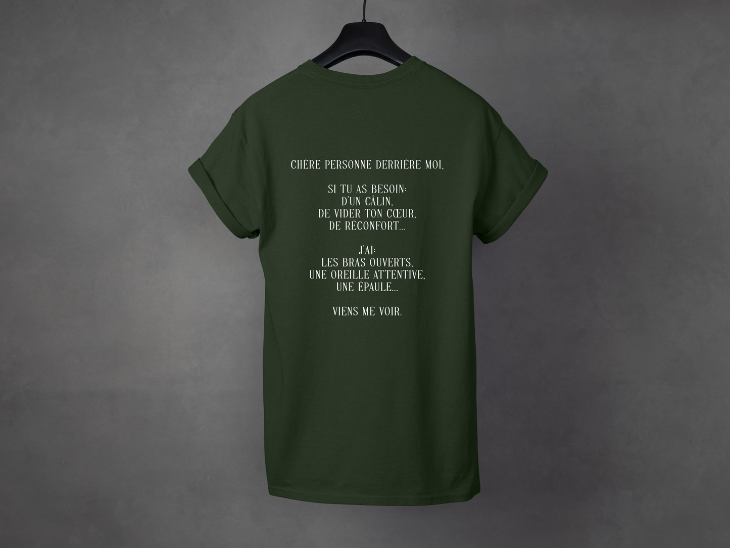 T-shirt unisexe «Safe place club»