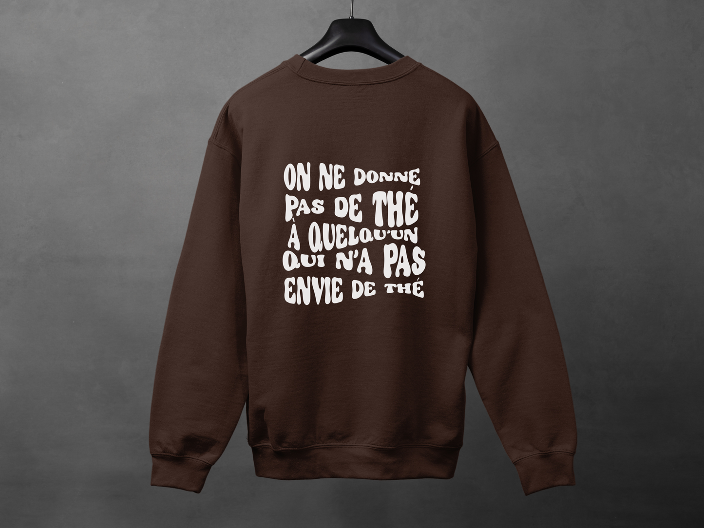 Crewneck unisexe «Consen-thé-ment»