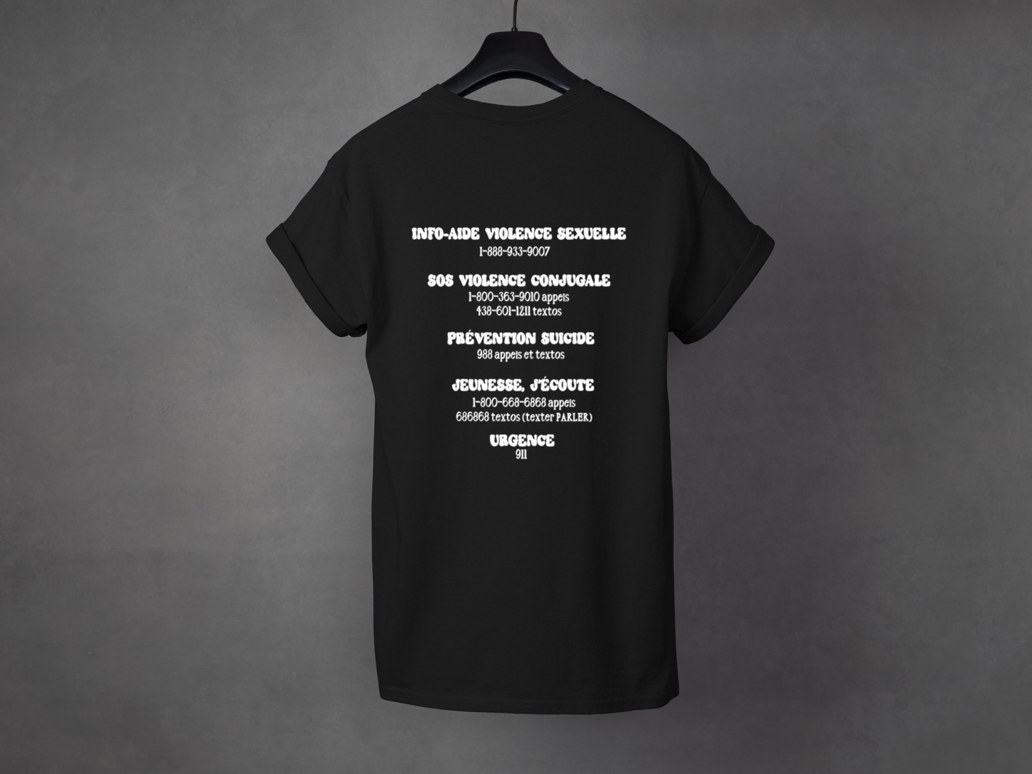 T-shirt unisexe «You matter»