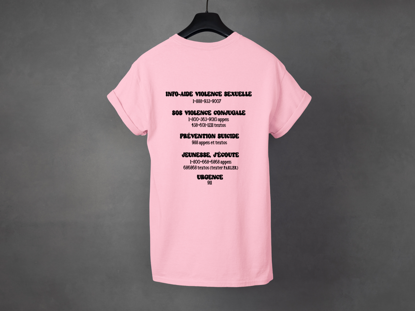 T-shirt unisexe «You matter»