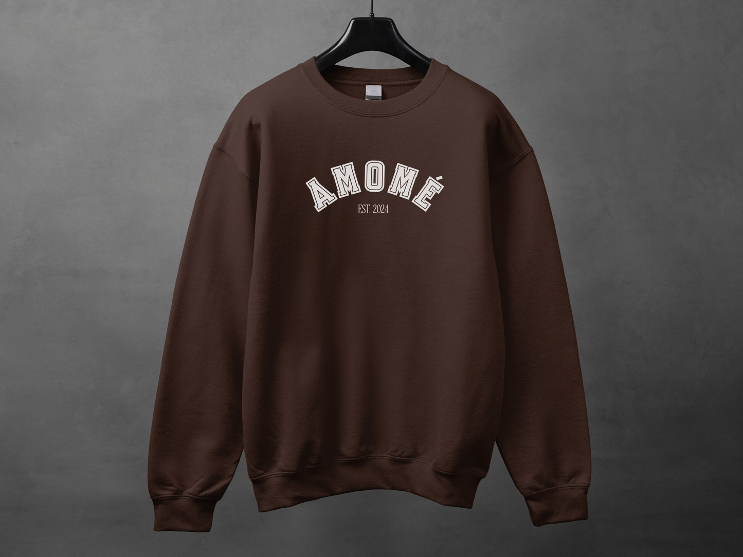 Crewneck unisexe «Amomé EST. 2024»