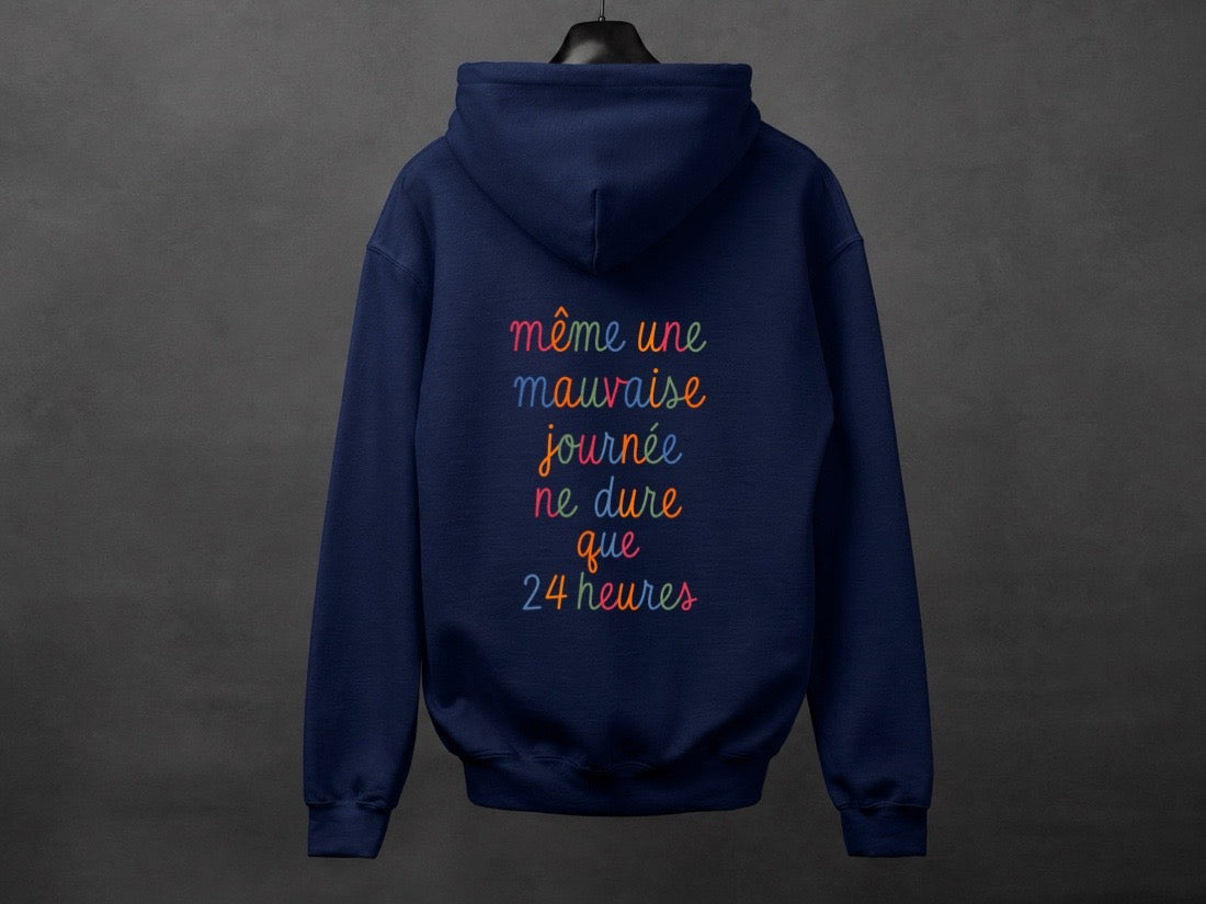 Hoodie unisexe «24 heures»