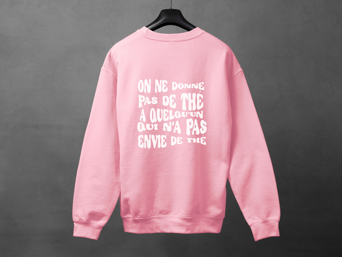 Crewneck unisexe «Consen-thé-ment»