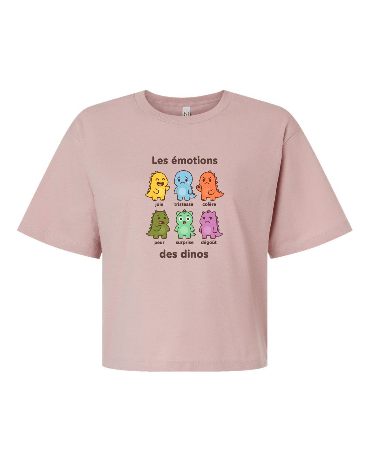 T-shirt court «Émotions dinos»