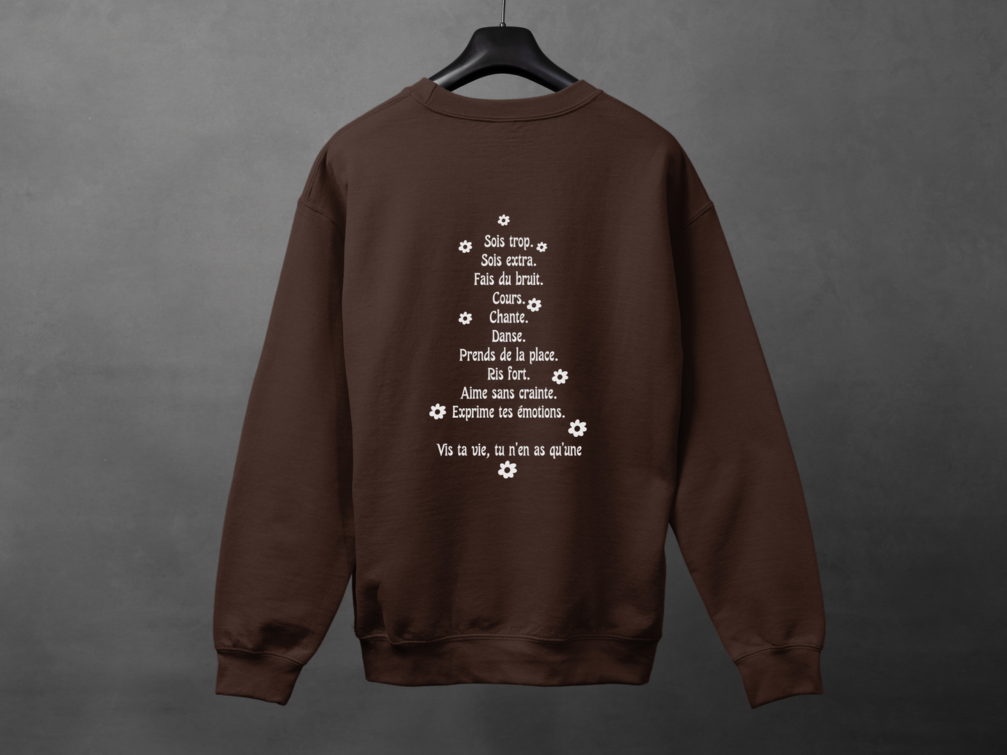 Crewneck unisexe «Sois»