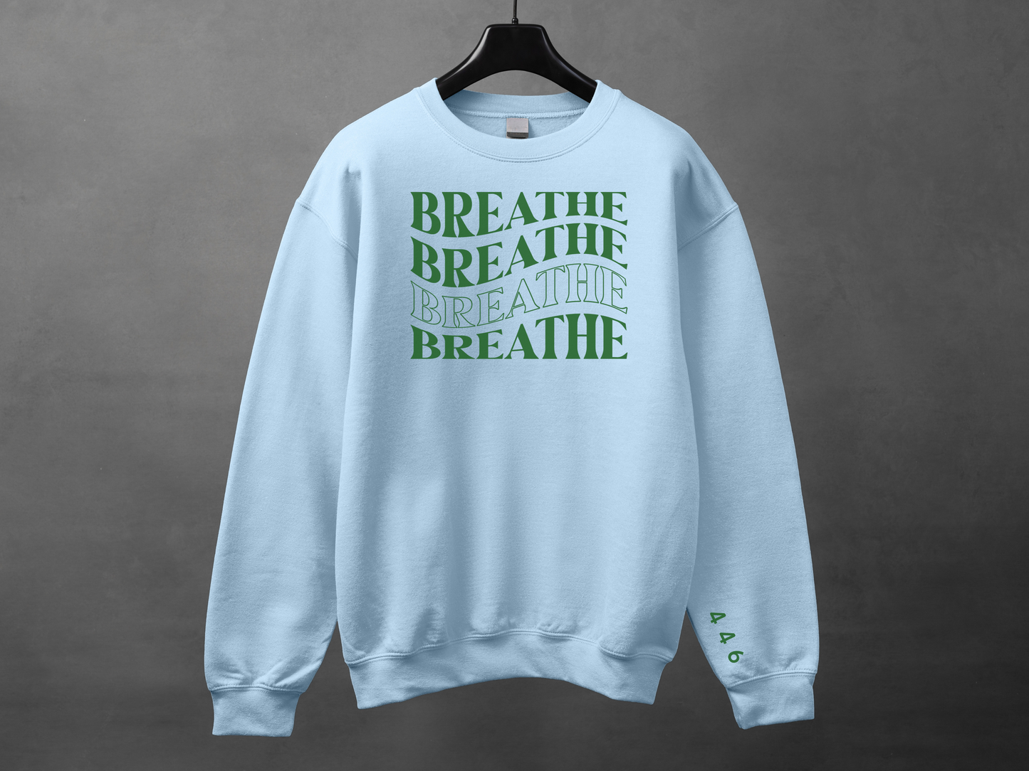 Crewneck unisexe «Breathe»