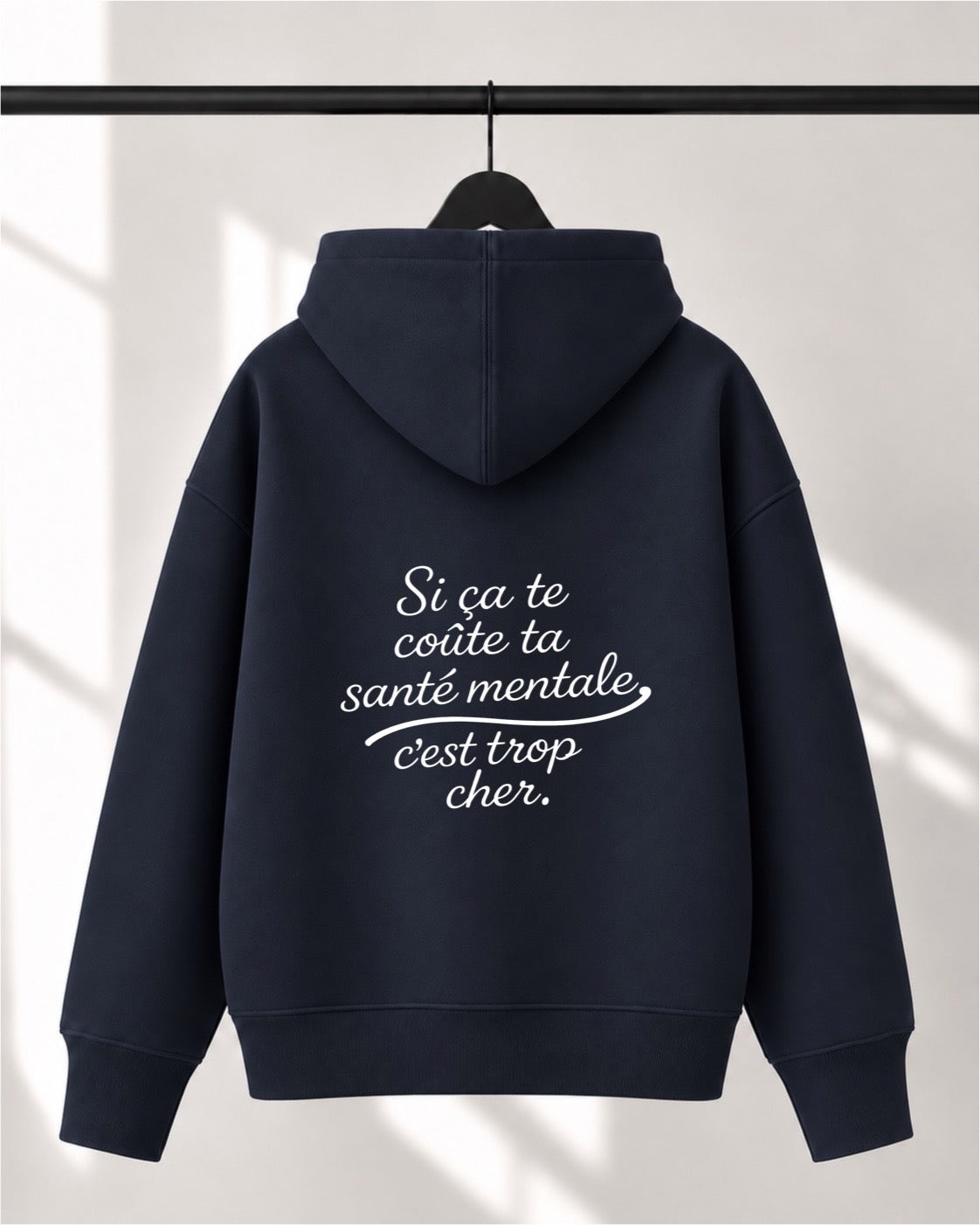 Hoodie Lusso unisexe «Santé mentale»