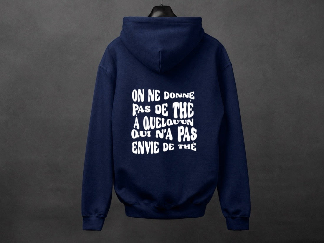 Hoodie unisexe «Consen-thé-ment»