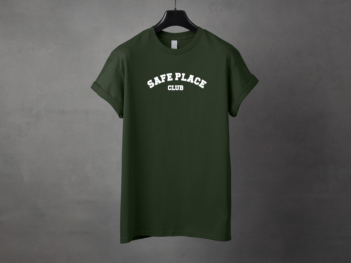 T-shirt unisexe «Safe place club»