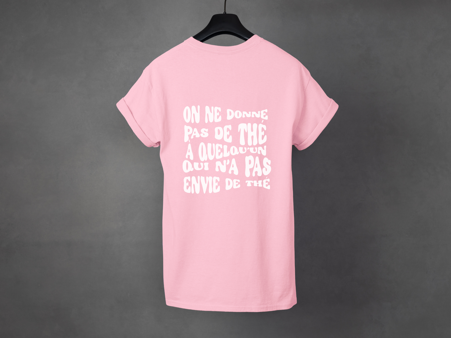 T-shirt unisexe «Consen-thé-ment»
