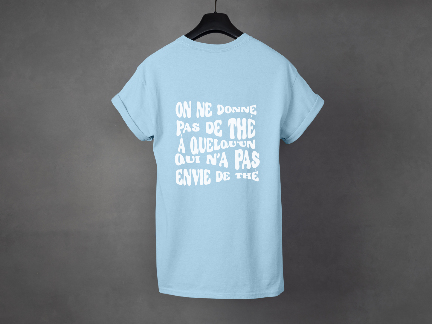 T-shirt unisexe «Consen-thé-ment»