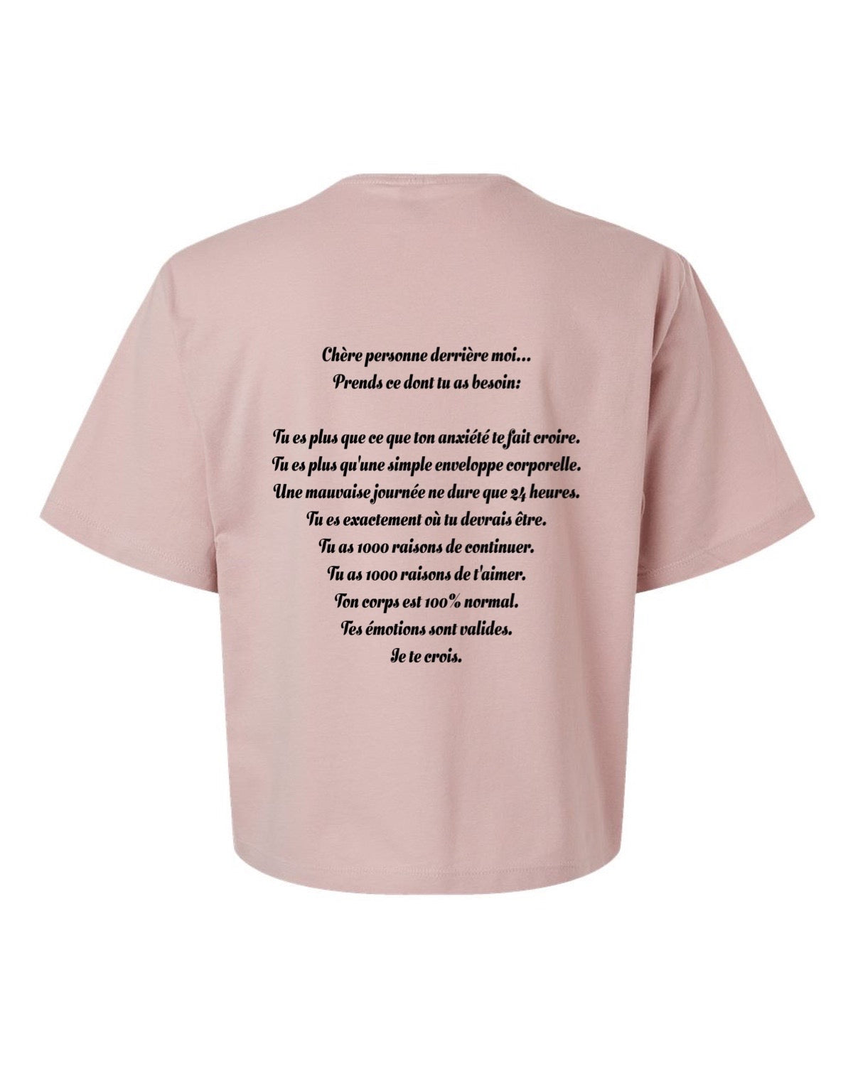 T-shirt court « Be kind »