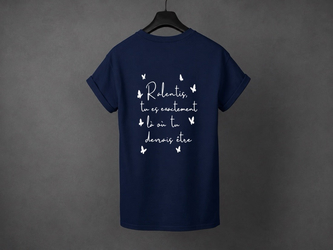 T-shirt unisexe «Ralentis»