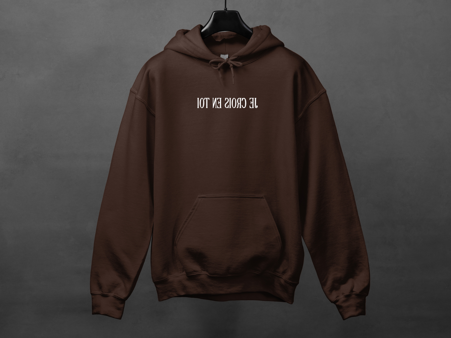 Hoodie unisexe «I believe in you»