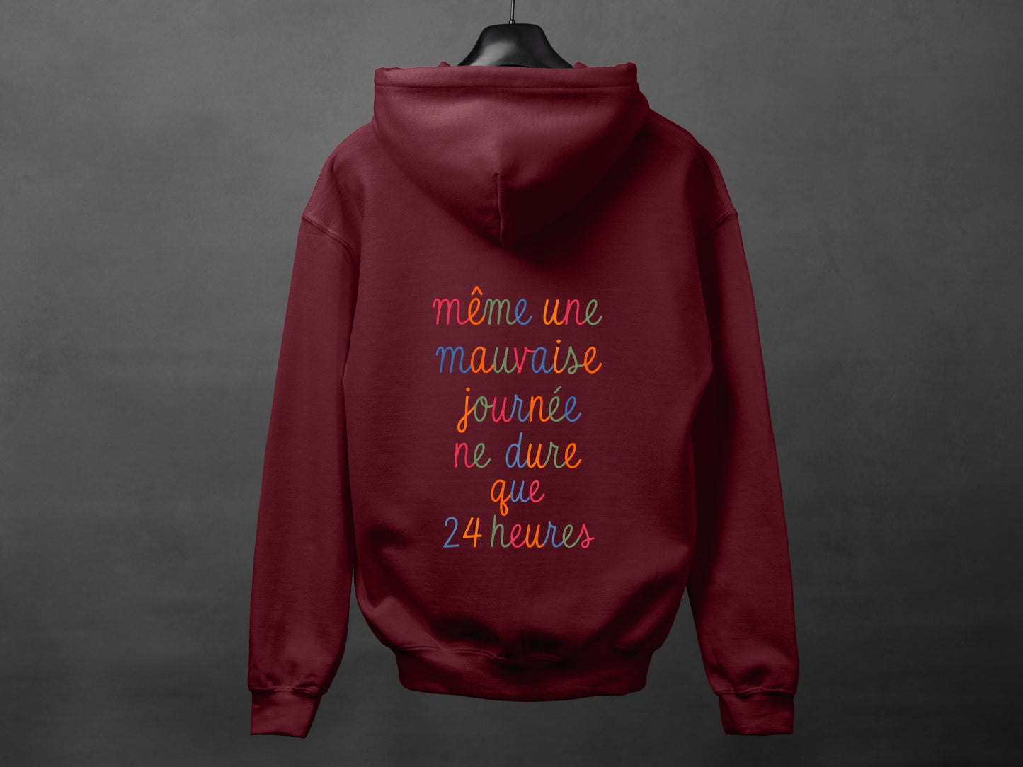 Hoodie unisexe «24 heures»