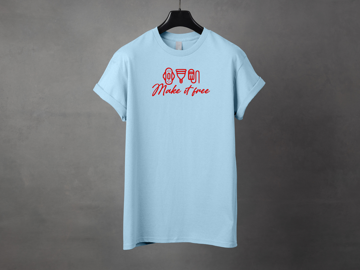 T-shirt unisexe «Make it free»