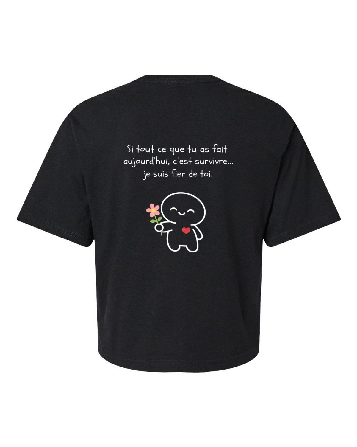 T-shirt court «Aujourd'hui»